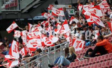 Fussball Laenderspiel. Tournament delle Nazioni. Oesterreich gegen Costa Rica. Fans. Klagenfurt, am 24.4.2018.
Foto: Kuess
---
pressefotos, pressefotografie, kuess, qs, qspictures, sport, bild, bilder, bilddatenbank