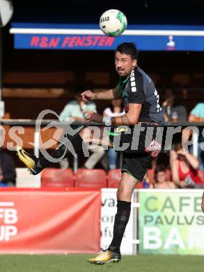 Fussball OEFB Cup. SAK gegen Voelkermarkt.  Dejan Kecanovic (Voelkermarkt). Klagenfurt, am 20.7.2018.
Foto: Kuess
---
pressefotos, pressefotografie, kuess, qs, qspictures, sport, bild, bilder, bilddatenbank