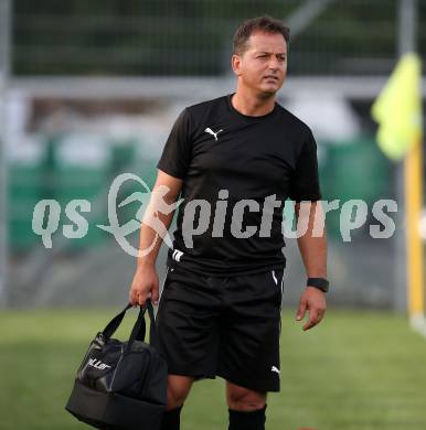Fussball OEFB Cup. SAK gegen Voelkermarkt.  Trainer Lucian Florin Orga (Voelkermarkt). Klagenfurt, am 20.7.2018.
Foto: Kuess
---
pressefotos, pressefotografie, kuess, qs, qspictures, sport, bild, bilder, bilddatenbank