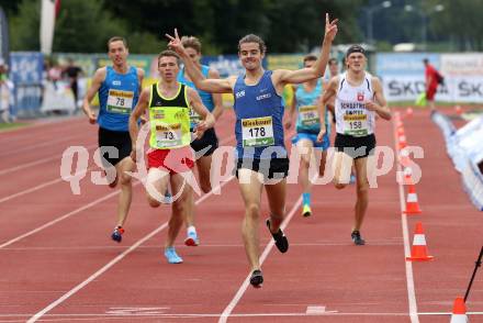 Leichtathletik, Oesterreichische Meisterschaften 2018.   800 Meter. Leon Kohn (Nr. 178), Paul Stueger (Nr, 73), Dominik Stadlmann (Nr. 78), Paul Seyringer (Nr. 158). Klagenfurt, am 21.7.2018.
Foto: Kuess
---
pressefotos, pressefotografie, kuess, qs, qspictures, sport, bild, bilder, bilddatenbank