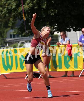 Leichtathletik. Oesterreichische Meisterschaften 2018.  Speerwurd Frauen. Ivona Dadic. Klagenfurt, am 22.7.2018.
Foto: Kuess
---
pressefotos, pressefotografie, kuess, qs, qspictures, sport, bild, bilder, bilddatenbank