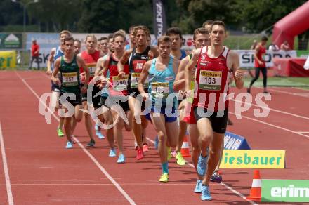 Leichtathletik. Oesterreichische Meisterschaften 2018.  1500 Meter. Andreas Vojta. Klagenfurt, am 22.7.2018.
Foto: Kuess
---
pressefotos, pressefotografie, kuess, qs, qspictures, sport, bild, bilder, bilddatenbank