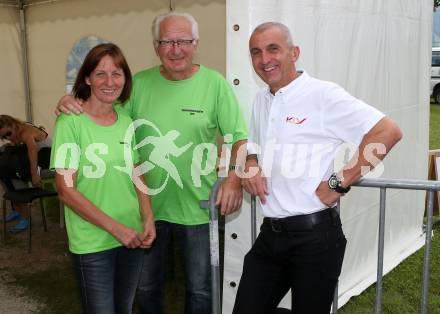Leichtathletik. Oesterreichische Meisterschaften 2018.  Anni Mueller, Josef Mueller, Albert Gitschthaler. Klagenfurt, am 22.7.2018.
Foto: Kuess
---
pressefotos, pressefotografie, kuess, qs, qspictures, sport, bild, bilder, bilddatenbank