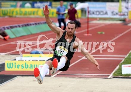 Leichtathletik, Oesterreichische Meisterschaften 2018.   Weitsprung. Dominik Distelberger. Klagenfurt, am 21.7.2018.
Foto: Kuess
---
pressefotos, pressefotografie, kuess, qs, qspictures, sport, bild, bilder, bilddatenbank