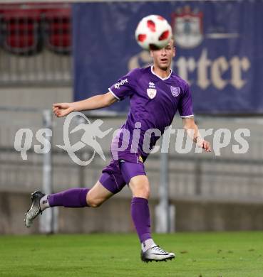 Fussball 2. Liga. SK Austria Klagenfurt gegen SC Austria Lustenau.  Florian Jaritz (Klagenfurt). Klagenfurt, am 27.7.2018.
Foto: Kuess
---
pressefotos, pressefotografie, kuess, qs, qspictures, sport, bild, bilder, bilddatenbank