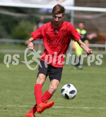 Fussball Unterliga Ost. Gurnitz gegen Eisenkappel.  Michael Kolbitsch (Gurnitz). Gurnitz, am 29.7.2018.
Foto: Kuess
---
pressefotos, pressefotografie, kuess, qs, qspictures, sport, bild, bilder, bilddatenbank