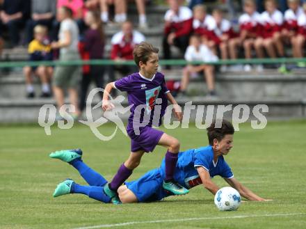 Schuelerliga Semifinale. BG/BRG/SRG Klagenfurt - Lerchenfeld gegen BRG Steyr. AMarco Modritsch Lerchenfeld), Paul Schwaiger (Steyr). Finkenstein, am 26.6.2018.
Foto: Kuess
---
pressefotos, pressefotografie, kuess, qs, qspictures, sport, bild, bilder, bilddatenbank
