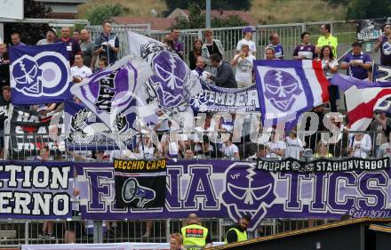 Fussball tipico Bundesliga. RZ Pellets WAC gegen FK Austria Wien.  Fans  (Austria Wien). Wolfsberg, am 5.8.2018.
Foto: Kuess

---
pressefotos, pressefotografie, kuess, qs, qspictures, sport, bild, bilder, bilddatenbank