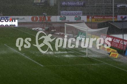 Fussball tipico Bundesliga. RZ Pellets WAC gegen FK Austria Wien.  Regen in der Lavanttal Arena. Wolfsberg, am 5.8.2018.
Foto: Kuess

---
pressefotos, pressefotografie, kuess, qs, qspictures, sport, bild, bilder, bilddatenbank