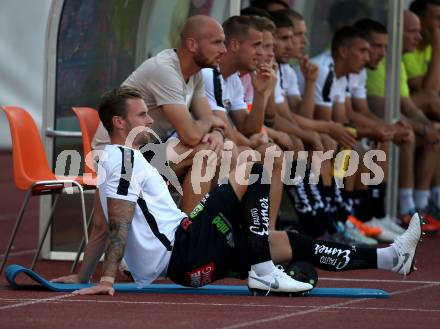 Fussball Testspiel. RZ Pellets WAC gegen Hannover 96. Michael Sollbauer (WAC). Wolfsberg, am 1.8.2018.
Foto: Kuess
---
pressefotos, pressefotografie, kuess, qs, qspictures, sport, bild, bilder, bilddatenbank