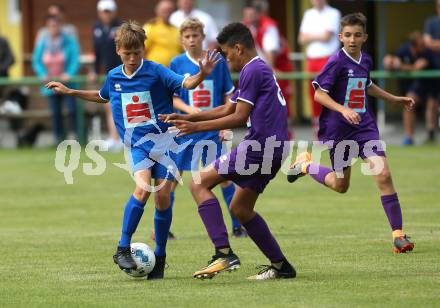 Schuelerliga Semifinale. BG/BRG/SRG Klagenfurt - Lerchenfeld gegen BRG Steyr. Maximilian Trappitsch (Lerchenfeld), Ben Obi (Steyr). Finkenstein, am 26.6.2018.
Foto: Kuess
---
pressefotos, pressefotografie, kuess, qs, qspictures, sport, bild, bilder, bilddatenbank