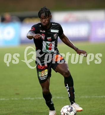 Fussball Testspiel. RZ Pellets WAC gegen Hannover 96. Ash Kigbu (WAC). Wolfsberg, am 1.8.2018.
Foto: Kuess
---
pressefotos, pressefotografie, kuess, qs, qspictures, sport, bild, bilder, bilddatenbank