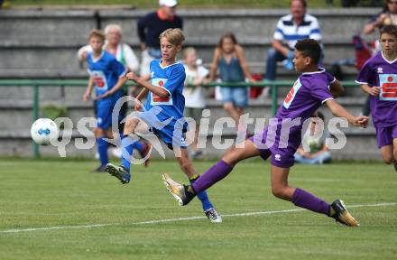 Schuelerliga Semifinale. BG/BRG/SRG Klagenfurt - Lerchenfeld gegen BRG Steyr. Maximilian Leipold (Lerchenfeld), Ben Obi (Steyr). Finkenstein, am 26.6.2018.
Foto: Kuess
---
pressefotos, pressefotografie, kuess, qs, qspictures, sport, bild, bilder, bilddatenbank