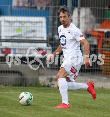Fussball. Kaerntner Liga. SAK gegen St. Michael/Bleiburg. Thomas Riedl (SAK). Klagenfurt, 3.8.2018.
Foto: Kuess
---
pressefotos, pressefotografie, kuess, qs, qspictures, sport, bild, bilder, bilddatenbank