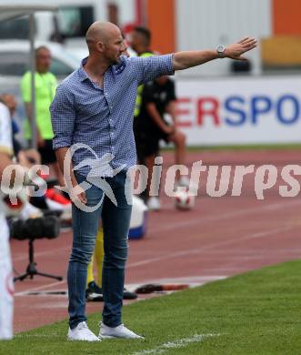 Fussball tipico Bundesliga. RZ Pellets WAC gegen FK Austria Wien. Trainer Christian Ilzer (WAC). Wolfsberg, am 5.8.2018.
Foto: Kuess

---
pressefotos, pressefotografie, kuess, qs, qspictures, sport, bild, bilder, bilddatenbank