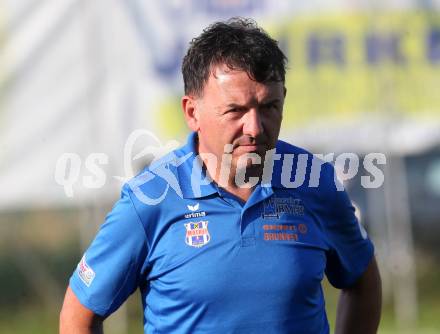 Fussball. Kaerntner Liga. St. Jakob/Rosental gegen Matrei. Trainer Harald Panzl  (Matrei). St. Jakob, 4.8.2018.
Foto: Kuess
---
pressefotos, pressefotografie, kuess, qs, qspictures, sport, bild, bilder, bilddatenbank