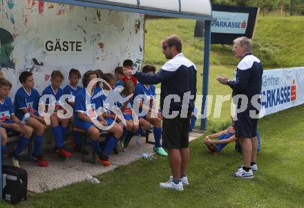 Schuelerliga Semifinale. BG/BRG/SRG Klagenfurt - Lerchenfeld gegen BRG Steyr. Betreuer Thomas Lerchster, Walter Pressinger (Lerchenfeld), David Zehetner (Steyr). Finkenstein, am 26.6.2018.
Foto: Kuess
---
pressefotos, pressefotografie, kuess, qs, qspictures, sport, bild, bilder, bilddatenbank