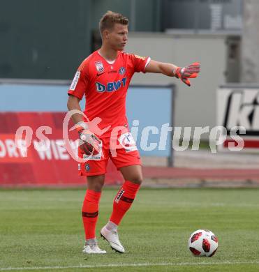 Fussball tipico Bundesliga. RZ Pellets WAC gegen FK Austria Wien. Patrick Pentz   (Austria Wien). Wolfsberg, am 5.8.2018.
Foto: Kuess

---
pressefotos, pressefotografie, kuess, qs, qspictures, sport, bild, bilder, bilddatenbank