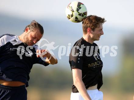 Fussball 1. KLasse C. Kappel gegen Feistritz/Rosental. Heinz Robert Worsch,  (Kappel), Markus Sebastian Moser (Feistritz). Kappel, am 4.8.2018.
Foto: Kuess
---
pressefotos, pressefotografie, kuess, qs, qspictures, sport, bild, bilder, bilddatenbank