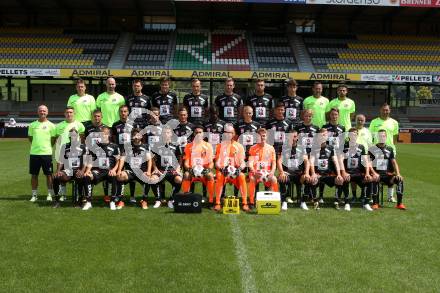 Fussball Bundesliga. WAC.  Mannschaftsfototermin, Portrait.   . Wolfsberg, am 31.7.2018.
Foto: Kuess
---
pressefotos, pressefotografie, kuess, qs, qspictures, sport, bild, bilder, bilddatenbank