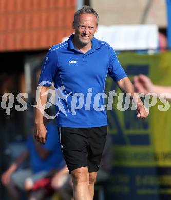 Fussball 1. KLasse C. Kappel gegen Feistritz/Rosental.  Trainer Michael Gmainer (Kappel). Kappel, am 4.8.2018.
Foto: Kuess
---
pressefotos, pressefotografie, kuess, qs, qspictures, sport, bild, bilder, bilddatenbank