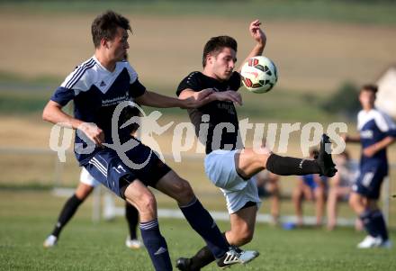 Fussball 1. KLasse C. Kappel gegen Feistritz/Rosental. Kristof Pipam,  (Kappel), Dominik Klaus Rottmann (Feistritz). Kappel, am 4.8.2018.
Foto: Kuess
---
pressefotos, pressefotografie, kuess, qs, qspictures, sport, bild, bilder, bilddatenbank