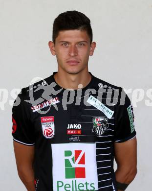 Fussball Bundesliga. WAC.  Mannschaftsfototermin, Portrait.  Stefan Goelles . Wolfsberg, am 31.7.2018.
Foto: Kuess
---
pressefotos, pressefotografie, kuess, qs, qspictures, sport, bild, bilder, bilddatenbank