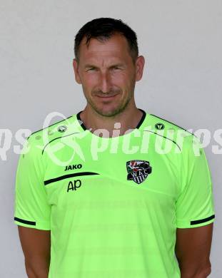 Fussball Bundesliga. WAC.  Mannschaftsfototermin, Portrait.   Adi Preschern . Wolfsberg, am 31.7.2018.
Foto: Kuess
---
pressefotos, pressefotografie, kuess, qs, qspictures, sport, bild, bilder, bilddatenbank