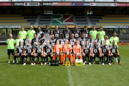 Fussball Bundesliga. WAC.  Mannschaftsfototermin, Portrait.   . Wolfsberg, am 31.7.2018.
Foto: Kuess
---
pressefotos, pressefotografie, kuess, qs, qspictures, sport, bild, bilder, bilddatenbank