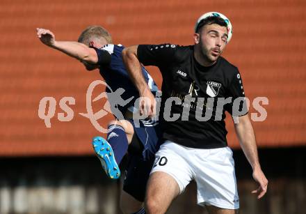 Fussball 1. KLasse C. Kappel gegen Feistritz/Rosental. Philipp Koch, (Kappel),   Benedict Wolfgang Zwarnig (Feistritz). Kappel, am 4.8.2018.
Foto: Kuess
---
pressefotos, pressefotografie, kuess, qs, qspictures, sport, bild, bilder, bilddatenbank