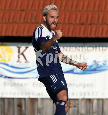 Fussball 1. KLasse C. Kappel gegen Feistritz/Rosental. Torjubel Filip Skoflek (Kappel). Kappel, am 4.8.2018.
Foto: Kuess
---
pressefotos, pressefotografie, kuess, qs, qspictures, sport, bild, bilder, bilddatenbank