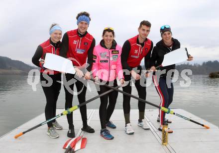 Rudern. Anna Berger, Gabriel Hohensasser, Magdalena Lobnig, Maximilian Kohlmayer, Katharina Lobnig. Voelkermarkt, am 29.3.2018.
Foto: Kuess
---
pressefotos, pressefotografie, kuess, qs, qspictures, sport, bild, bilder, bilddatenbank