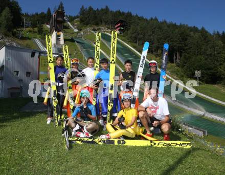 Schispringen Damen. Training. Heinz Kuttin Cheftrainer der chinesischen Skispringerinnen. Villach, am 28.7.2018.
Foto: Kuess
---
pressefotos, pressefotografie, kuess, qs, qspictures, sport, bild, bilder, bilddatenbank