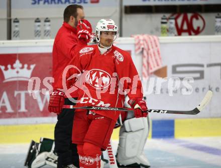 Eishockey Bundesliga. EC KAC. Training. Robin Gartner. Klagenfurt, 6.8.2018.
Foto: Kuess
---
pressefotos, pressefotografie, kuess, qs, qspictures, sport, bild, bilder, bilddatenbank