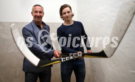 Eishockey. Peter Kasper, David Maier. Klagenfurt, am 6.7.2018.
Foto: Kuess
---
pressefotos, pressefotografie, kuess, qs, qspictures, sport, bild, bilder, bilddatenbank