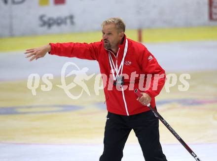 Eishockey Bundesliga. EC KAC. Training. Trainer Petri Matikainen. Klagenfurt, 6.8.2018.
Foto: Kuess
---
pressefotos, pressefotografie, kuess, qs, qspictures, sport, bild, bilder, bilddatenbank