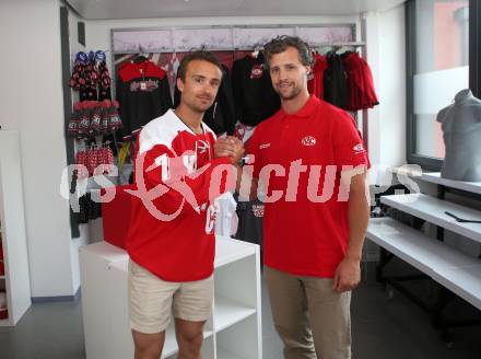 Eishockey. KAC. Robin Gartner, Johannes Reichel. Klagenfurt, 6.6.2018.
Foto: Kuess
---
pressefotos, pressefotografie, kuess, qs, qspictures, sport, bild, bilder, bilddatenbank