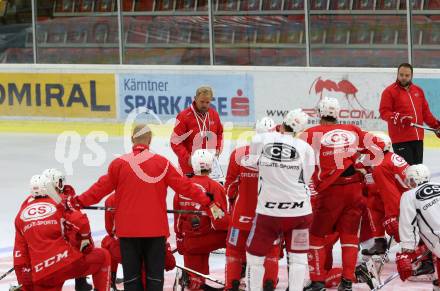 Eishockey Bundesliga. EC KAC. Training. Trainer Petri Matikainen. Klagenfurt, 6.8.2018.
Foto: Kuess
---
pressefotos, pressefotografie, kuess, qs, qspictures, sport, bild, bilder, bilddatenbank