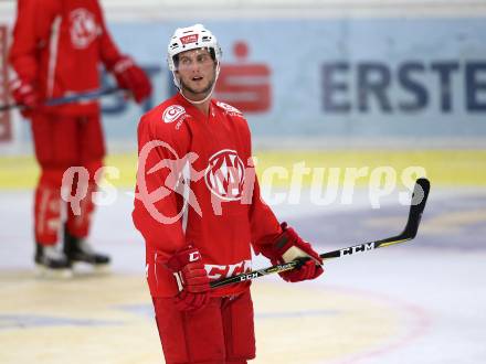Eishockey Bundesliga. EC KAC. Training. Adam Comrie. Klagenfurt, 6.8.2018.
Foto: Kuess
---
pressefotos, pressefotografie, kuess, qs, qspictures, sport, bild, bilder, bilddatenbank