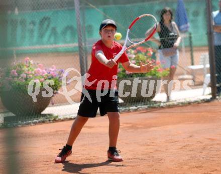 Tennis. Alpe Adria Kids Tour. Kaernten vs. Slowenien. Heimo Huebner. Klagenfurt, 4.8.2018.
Foto: Kuess
---
pressefotos, pressefotografie, kuess, qs, qspictures, sport, bild, bilder, bilddatenbank