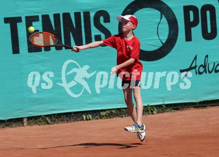 Tennis. Alpe Adria Kids Tour. Kaernten vs. Slowenien.   Paul Lukas Puaschitz. Klagenfurt, 4.8.2018.
Foto: Kuess
---
pressefotos, pressefotografie, kuess, qs, qspictures, sport, bild, bilder, bilddatenbank