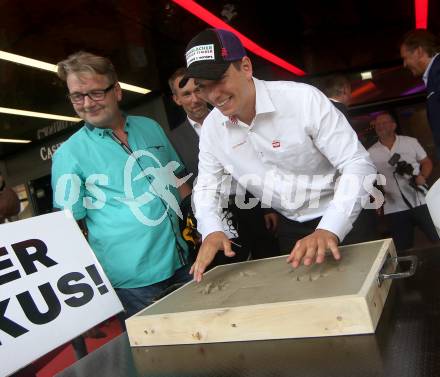 Starmeile. Walk of Fame Velden.  Markus Salcher. Velden, am 22.7.2018.
Foto: Kuess
---
pressefotos, pressefotografie, kuess, qs, qspictures, sport, bild, bilder, bilddatenbank