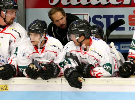 Eishockey Testspiel. EC VSV gegen EC Bad Nauheim. Co-Trainer Harry Lange (Nauheim). Villach, am 17.8.2018.
Foto: Kuess 


---
pressefotos, pressefotografie, kuess, qs, qspictures, sport, bild, bilder, bilddatenbank