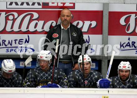 Eishockey Testspiel. EC VSV gegen EC Bad Nauheim.  Trainer Gerhard Unterluggauer (VSV). Villach, am 17.8.2018.
Foto: Kuess 


---
pressefotos, pressefotografie, kuess, qs, qspictures, sport, bild, bilder, bilddatenbank