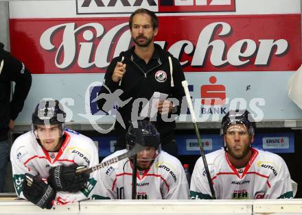 Eishockey Testspiel. EC VSV gegen EC Bad Nauheim.  Co-Trainer Harry Lange (Nauheim). Villach, am 17.8.2018.
Foto: Kuess 


---
pressefotos, pressefotografie, kuess, qs, qspictures, sport, bild, bilder, bilddatenbank