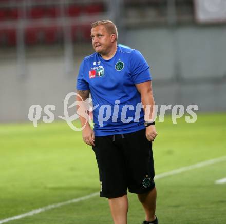 Fussball. 2. Liga. SK Austria Klagenfurt gegen FC Wacker Innsbruck II. Trainer Thomas Grumser (Innsbruck). Klagenfurt, 17.8.2018.
Foto: Kuess
---
pressefotos, pressefotografie, kuess, qs, qspictures, sport, bild, bilder, bilddatenbank