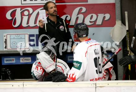 Eishockey Testspiel. EC VSV gegen EC Bad Nauheim. Co-Trainer Harry Lange (Nauheim). Villach, am 17.8.2018.
Foto: Kuess 


---
pressefotos, pressefotografie, kuess, qs, qspictures, sport, bild, bilder, bilddatenbank