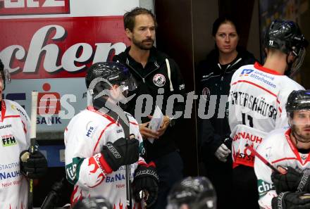 Eishockey Testspiel. EC VSV gegen EC Bad Nauheim.  Co-Trainer Harry Lange (Nauheim). Villach, am 17.8.2018.
Foto: Kuess 


---
pressefotos, pressefotografie, kuess, qs, qspictures, sport, bild, bilder, bilddatenbank