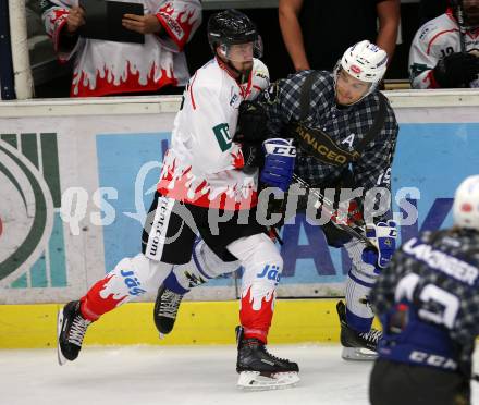 Eishockey Testspiel. EC VSV gegen EC Bad Nauheim.  Stefan Bacher (VSV). Villach, am 17.8.2018.
Foto: Kuess 


---
pressefotos, pressefotografie, kuess, qs, qspictures, sport, bild, bilder, bilddatenbank