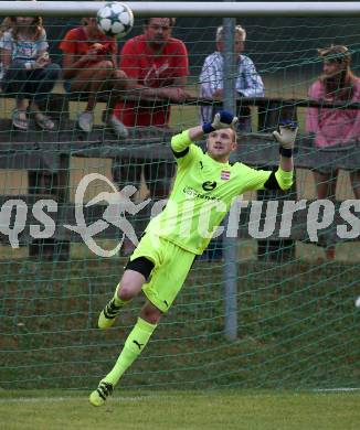 Fussball. Kaerntner Liga. Lind gegen Woelfnitz.  Florian Lampichler (Woelfnitz). Lind, 18.8.2018.
Foto: Kuess
---
pressefotos, pressefotografie, kuess, qs, qspictures, sport, bild, bilder, bilddatenbank